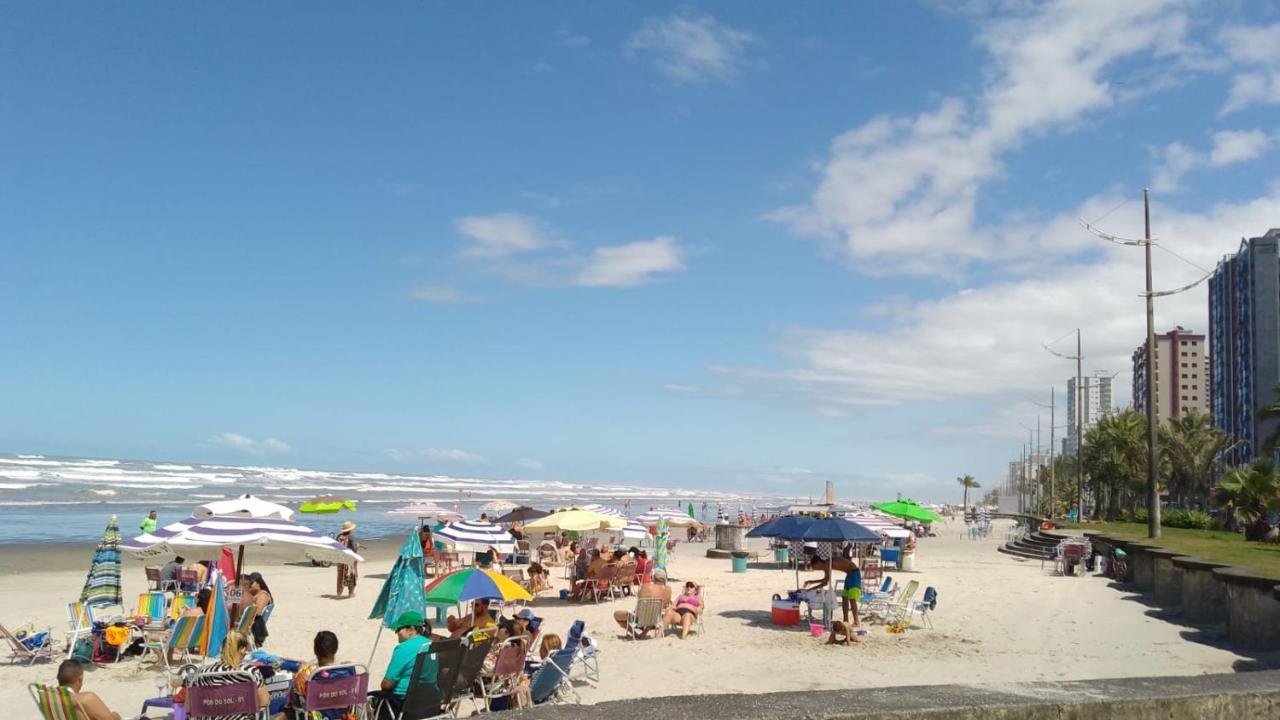 Praia Grande Frente Da Praia Wi-Fi Eksteriør billede