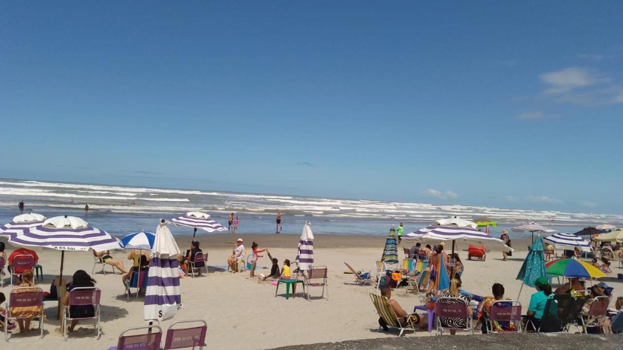 Praia Grande Frente Da Praia Wi-Fi Eksteriør billede